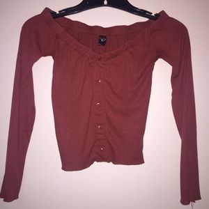 Windsor Off The Shoulder Shirt